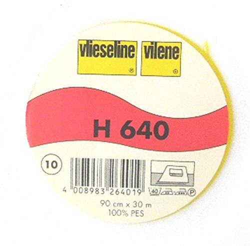 0,50 m Volumen Vlies weiß H 640 von Freudenberg 90 cm breit