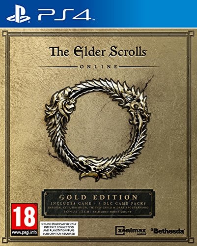 JEU Konsole BETHESDA Elder Scrolls ONLINE Gold PS4