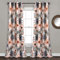 Lush Decor Leah Rideau de fenêtre occultant Corail/Gris 132,1 x 213,4 cm