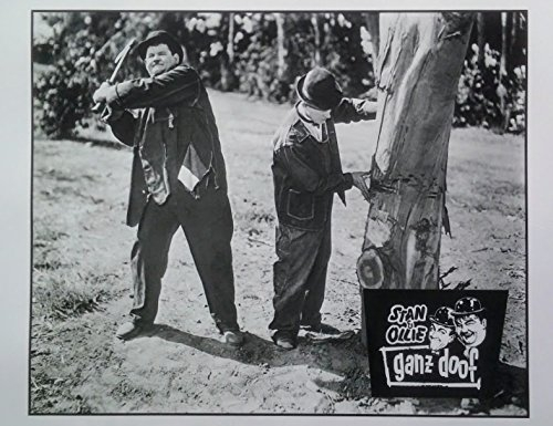 Poster+ Stan Laurel, Oliver Hardy: Ganz Doof | Filmplakat, [50 x 70 cm]