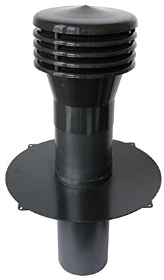 Klöber Flavent Flachdach Raumentlüfter Abwasserbelüfter DN 150 PVC-Anschluss