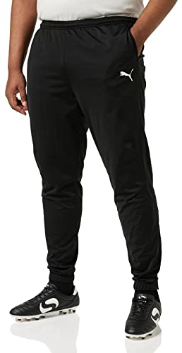 PUMA Uomo Pantaloni, Nero (Puma Black/Puma White), M