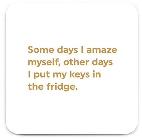 Untersetzer mit lustigem Amaze Myself