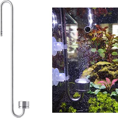 Zerone Co2 Diffusor für Aquarien, Edelstahl, Kohlendioxid, M(250mm Co2 Ausstr?Mer Aquaristik