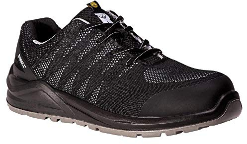 Sicherheitshalbschuh SportStar 5108 Gr.43 schwarz/ grau S1P SRC ESD PES RUNNEX