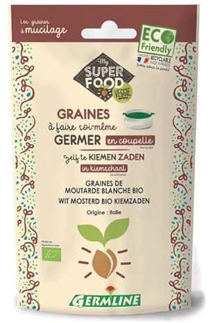 Germ'line - Graines À Germer Bio Moutarde 100G