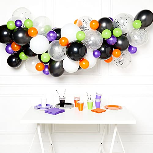 Amscan 9911773 - Halloween DIY Latex Ballon Bogen Girlande Kit - 70 Stück