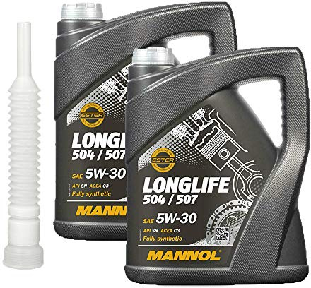 2 x5l, MANNOL 7715 Longlife 504/507 5W-30 + Ausgießer
