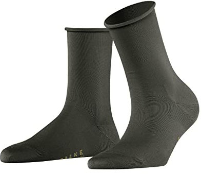 FALKE Damen Socken Active Breeze W So Lyocell einfarbig 1 Paar, Grün Military 7826, 39-42