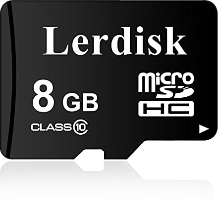 Lerdisk Vente en Gros d'usine Carte Micro SD 8 Go U1 C10 UHS-I MicroSDHC produite par Le licencié autorisé du Groupe 3C (8GB)