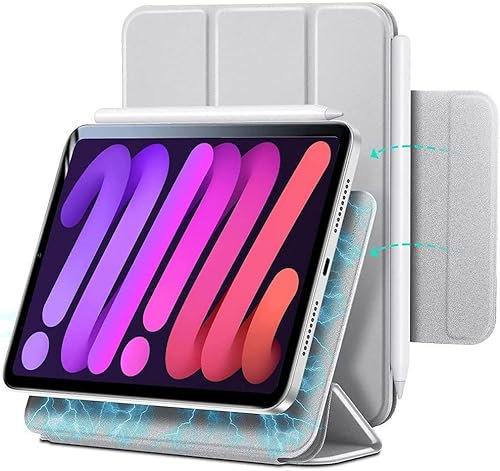 ESR Rebound Magnetic IPAD Mini 6 2021 Silver Grey