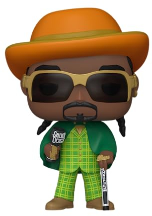 Funko Pop! Rocks: Snoop Dogg - 1/6 Odds For Rare Chase Variant - Figura in Vinile da Collezione - Idea Regalo - Merchandising Ufficiale - Giocattoli per Bambini e Adulti - Music Fans