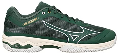 Mizuno Wave Exceed Light CC Tennisschuh für Männer Grün Weiß 43 EU