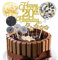 Jxuzh Tortendeko 20 Geburtstag Schwarz Gold Junge Mädchen Happy Birthday 20 Glitter Cake Topper 20.kuchendeko Geburtstag Happy 20th Birthday Tortendeko 20 Jahre Geburtstag Kuchen Deko 20 Geburtstag