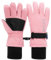 Jan & Jul Kinder Toasty-Dry Wasserdichte Schneehandschuhe für Mädchen (Staubiges Rosa, L: 6-8 Jahre)