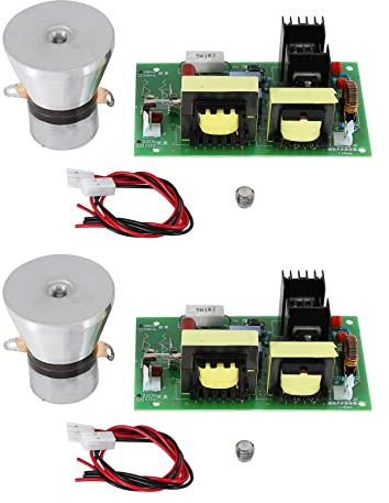 IGUATU 2X 100W 28Khz Ultrasonic Cleaning Transducer Cleaner High +Power Board 220Vac Ultrasonic Cleaner