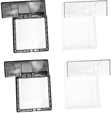 TOPPERFUN Schutz - Steckdose Für Aufbewahrungsbox Im Außenbereich Einfache Installation Stabiler Kunststoff Für Küche Und Bad