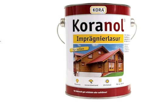 KORANOL Imprägnierlasur, Pinie/Kiefer, 2,5 Ltr