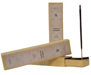 JIVAMUKTI YOGA Original Räucherstäbchen Temple Incense | 12 Stück Packung | 100% natürliche Zutaten - authentisches Dufterlebnis | Incense Sticks Box Set