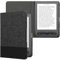 kwmobile Étui liseuse Compatible avec Pocketbook Touch Lux 3/Basic Lux/Basic Touch 2 - Housse avec Rabat magnétique en Tissu Canevas pour liseuse