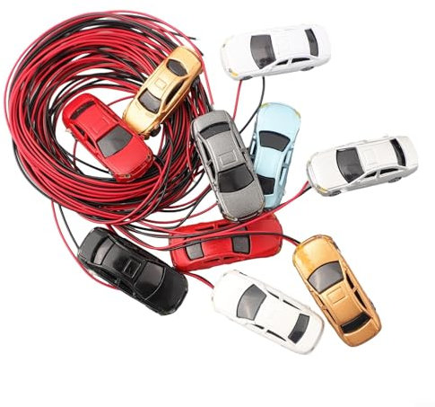 SPORTARC Modelleisenbahnen im Maßstab N mit realistischer LED-Kopf- und Rückbeleuchtung