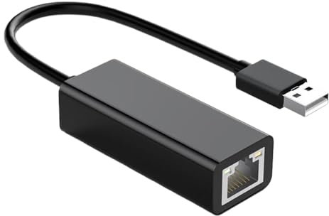 Adaptador USB Ethernet LAN Gigabit sin Controlador - Red Portátil de Alta Velocidad de 1 Gbps | Diseño de Aluminio Duradero para Otros Dispositivos
