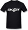 JIANG82LEI Men's Skillet Band Logo T-Shirt (Large)