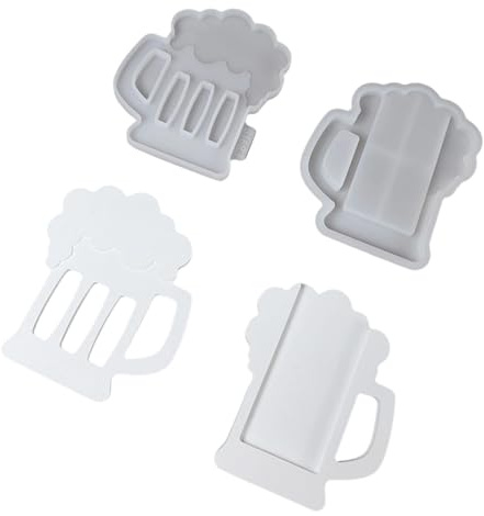 Bierglas Silikonform Epoxidharz Handwerk Kerzenhalter Geld Clip Münzhalter Silikon Grad Silikon Schreibtischdekoration