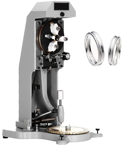 JMOUZHG Ring Engraving Machine - Letter/Number, Manual Inside Ring Carving Machine with Precise Lettering Plate,On The Inside of Rings