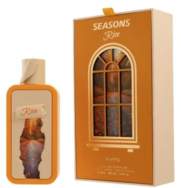 Riiffs Perfumes Seasons Rise - Floral, Fresh, Soft - Eau de Parfum Long-Lasting Fragrance for Women, 100 ml