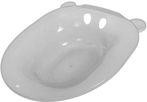 Beavorty Sitzbadewanne für Frauen zur Wochenbettpflege aus Robustem Pp mit Tiefem Becken und Einzigartigem Design für Komfortable Anwendung zu Hause
