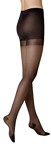 KUNERT Damen Strumpfhose Super Control 40 Stützklasse I leichte Wirkung 40 DEN Black 0500 48/50