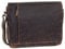 Greenland Nature Montana Messenger Bag Laptop Umhängetasche Schultertasche Leder braun 110-25