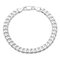 Echtsilber Armband: 925er Panzerarmband 7mm 19cm PA0070 von JEWLIX