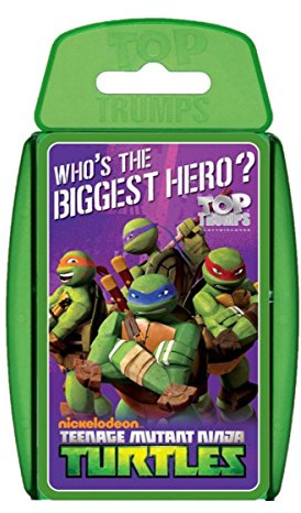 Top Trumps Teenage Mutant Ninja Turtles Cards