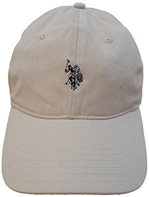 U.S. Polo Assn. Washed Twill Adjustable Ball Cap (Stone)