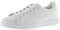 Victoria Basket Basse Tenis Cuir & Arrière Pailleté & Logo Perforé 1125104 pour Femme Blanco 36