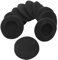 Sunmns - 5 pares de almohadillas de espuma para auriculares Sony MDR-IF240R, MDR-NC6, MDR-G45LP, Plantronics PLNAUDIO478, Logitech H600 y Koss CS100, 60 mm