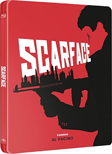 Scarface Limited Edition Steelbook (1983) / Limited to 1000 Prints / Region Free Blu Ray / Zavvi Release 2017.