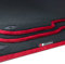 tuning-art LX358 Luxury-Line Fußmatten passend für Mercedes C-Klasse W204 S204 2007-2014, Bandeinfassung:Rot
