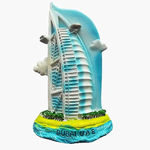 3D Dubai fridge magnet,Home & kitchen decoration magnetic sticker Dubai refrigerator magnet travel souvenir gift