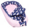 PALULLI Babynest, multifunktionales Kuschelnest mit Weiches zusätzlicher Matratze, Kokon, Nestchen, Babybett, Reisebett für Neugeborene, 100% Baumwolle Oeko-TEX, HERGESTELLT IN DER EU (Kaninchen)