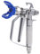 Pistola a spruzzo airless per verniciatura ad alta pressione con punta in acciaio inox Macchina spruzzatrice per rivestimento carrozzeria con attacco spray e grilletto ergonomico