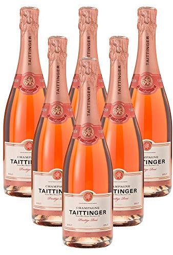 Taittinger Prestige Rose Champagne (Case of 6) 75cl 12.5% abv