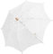 Fdit Kleiner Spitzenregenschirm, Sonnenschirm Vintage Hochzeit Brautschirmgriff Dekoration für Fotokostüm Partybedarf(L-weiß)