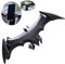 RANGUOWEN Car Phone Holder Batwings Mount Unique Cell Phone Holder For Car Accessories For Men Gifts Universal Vent/Dash/Windshield Gravity Automatic Locking Hands Free