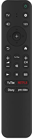 New RMF-TX800U Replace Remote Control- RMF-TX900U IR RemoteControl Replacement for SONY 4Κ 8K HD TV RMFTX800U RMFTX900U KD-50X72K KD-55X81K KD-65X8 KD-43X72K for Sony XR-55X90S/P BRAVIA XR 55 Zoll TV