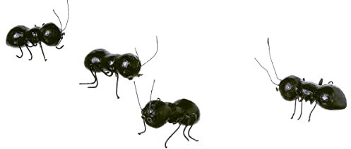 Deko Ameisen 12 Stück Deko Insekt künstliche Ameisen Dekoration Schaufensterdeko Frühlingsdeko Ameisen Dummy Fake Ameisen