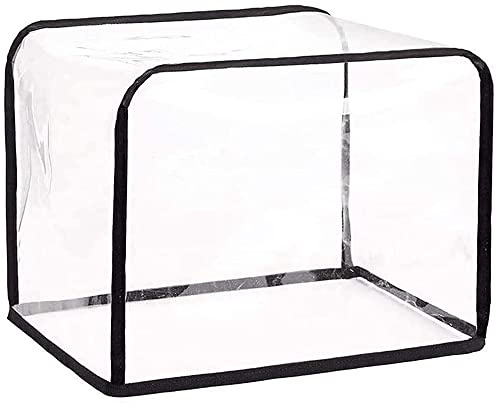 Hopbucan Toaster Ofen Schutz Abdeckung für KüChen GeräTe Transparente FrüHstüCks Toaster Abdeckung Faltbarer Schutz