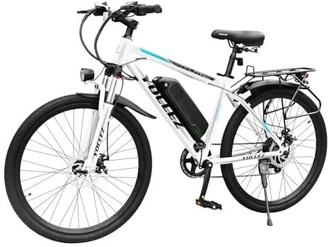 26 Electric Bikes for Adults. 2602 E-Bikes with 250W High-Speed Brushless Motor. Electric Bicycle Built-in 36V-8AH Removable Li-Ion Battery, Shimano 7 Speed, G51 LCD Display, Dual Disc Brake